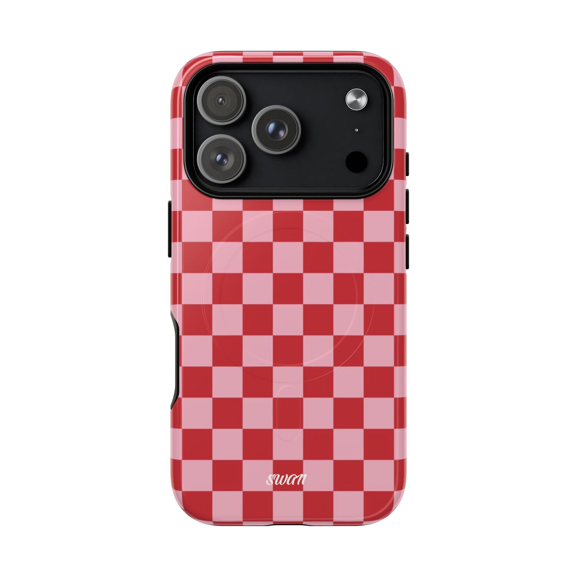 Red Checkerboard (Magsafe) - Swan