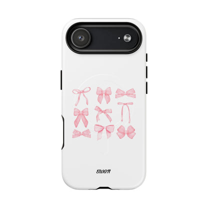 Pinky Bows (Magsafe) - Swan