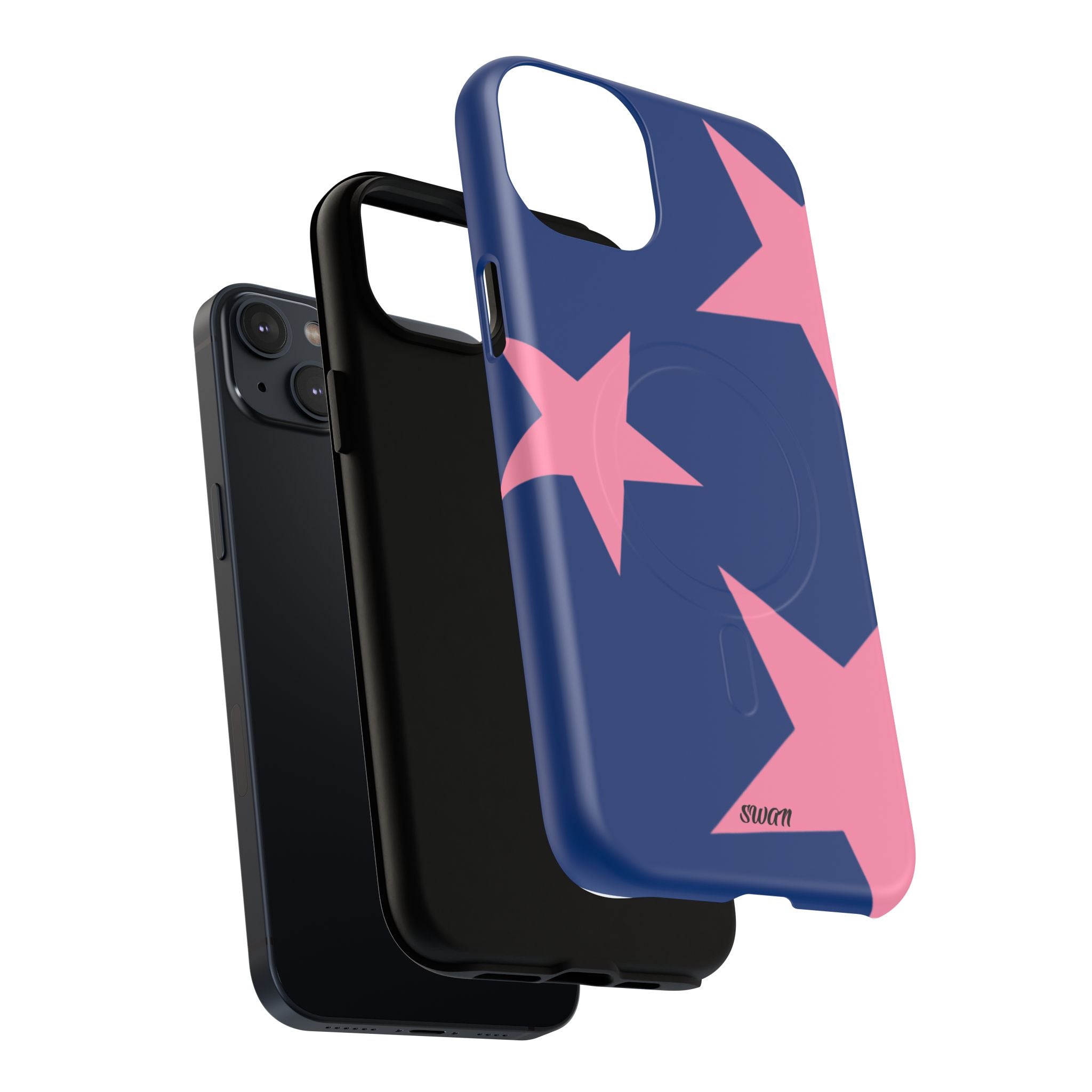 Star Bloom (Pink in Blue) (Magsafe)