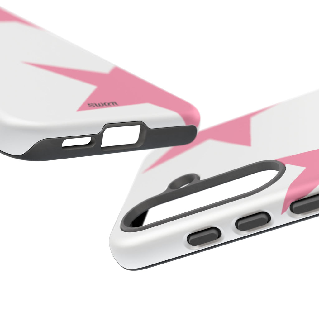 Star Bloom (Pink in White)