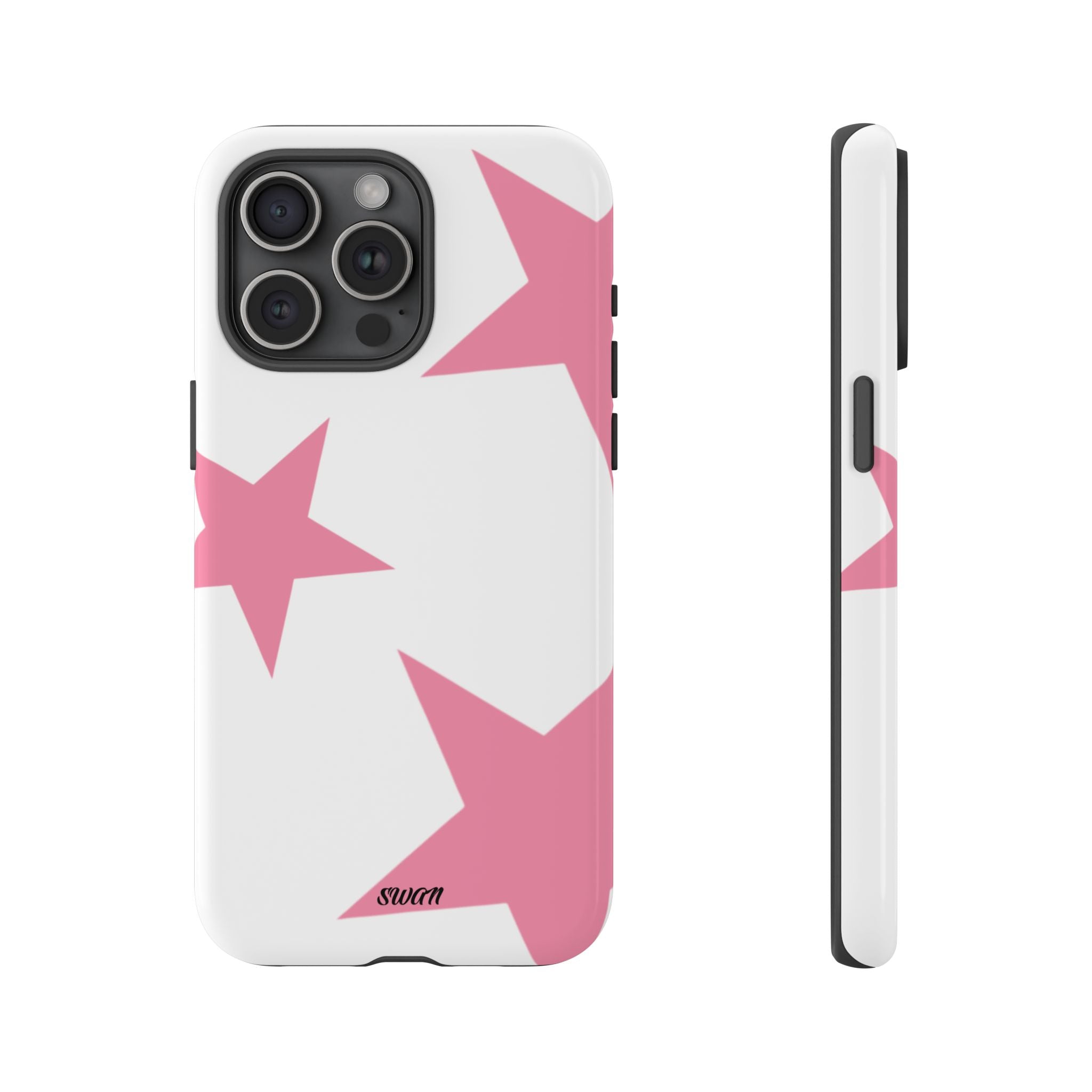 Star Bloom (Pink in White)
