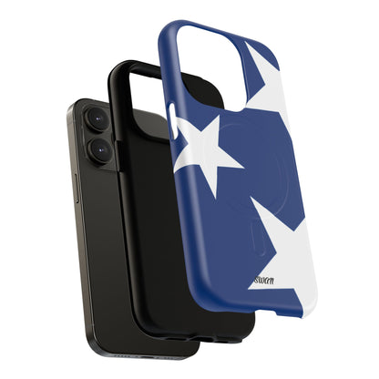 Star Bloom (Blue in White) (Magsafe) - Swan