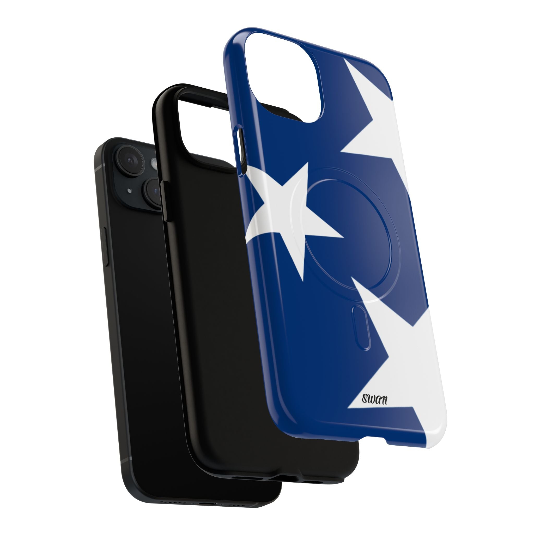 Star Bloom (White in Blue) (Magsafe)