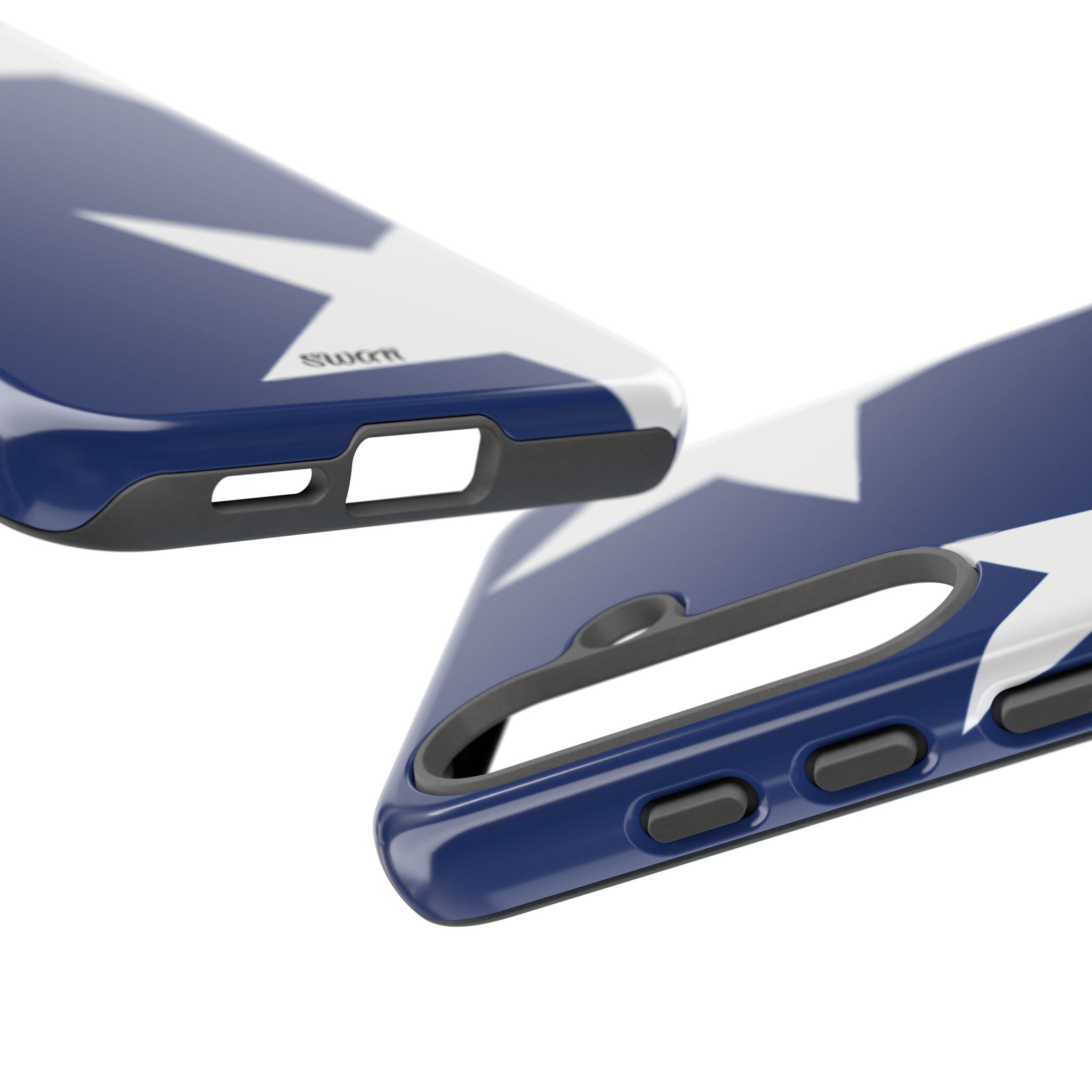 Star Bloom (White in Blue)