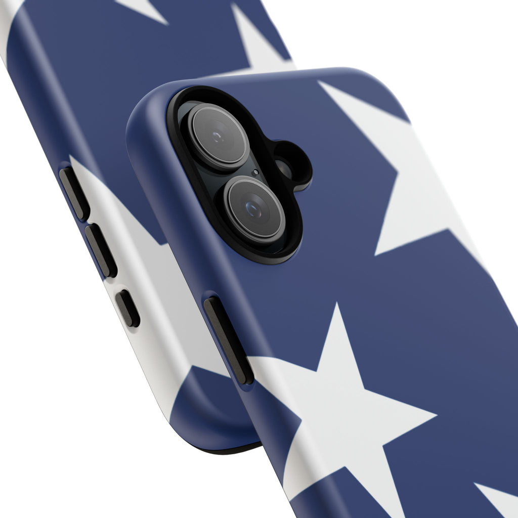 Star Bloom (White in Blue)