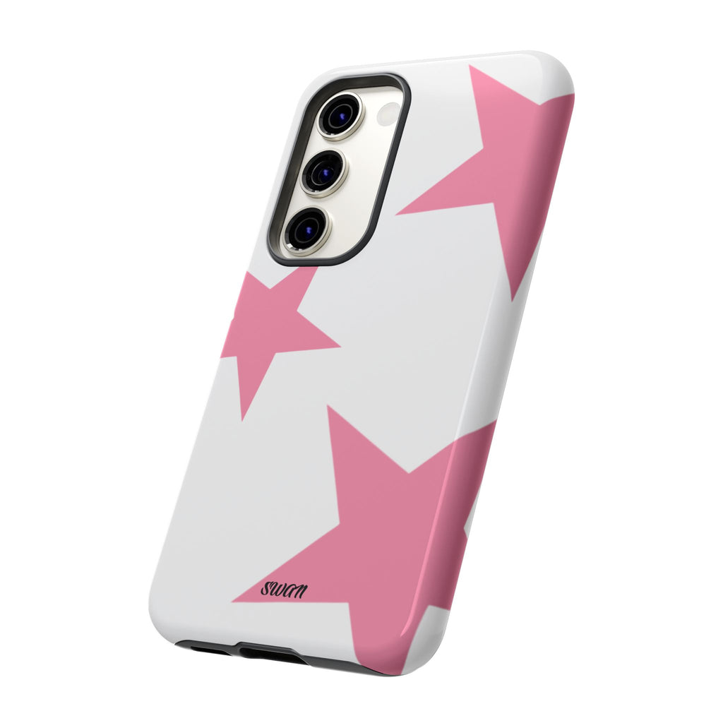 Star Bloom (Pink in White)