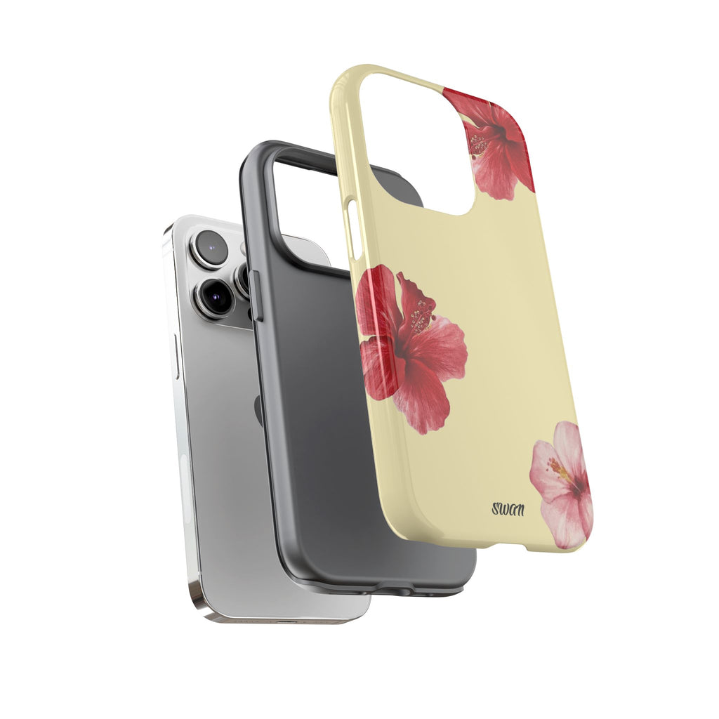 Blumiger Hibiskus (Zartgelb)