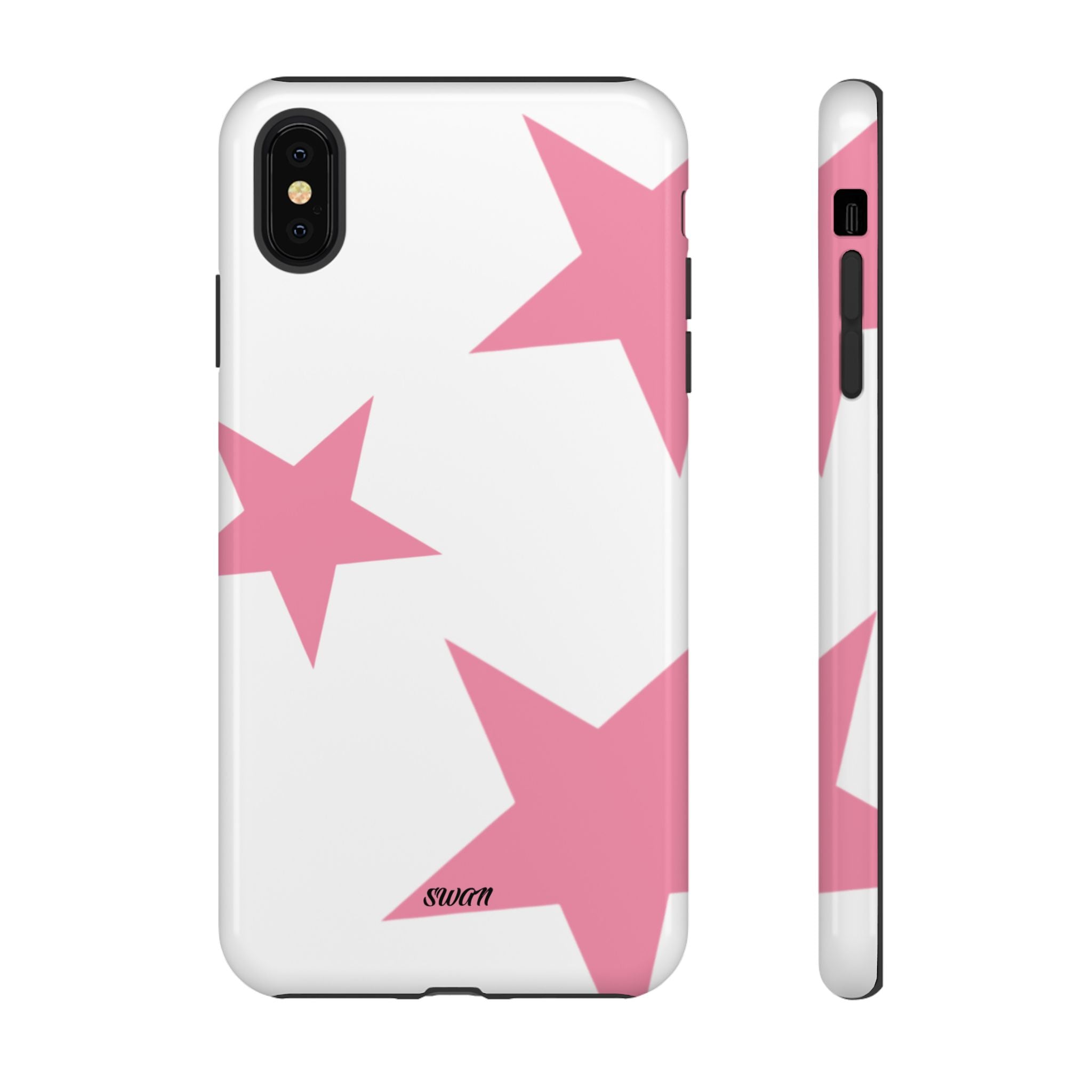 Star Bloom (Pink in White)