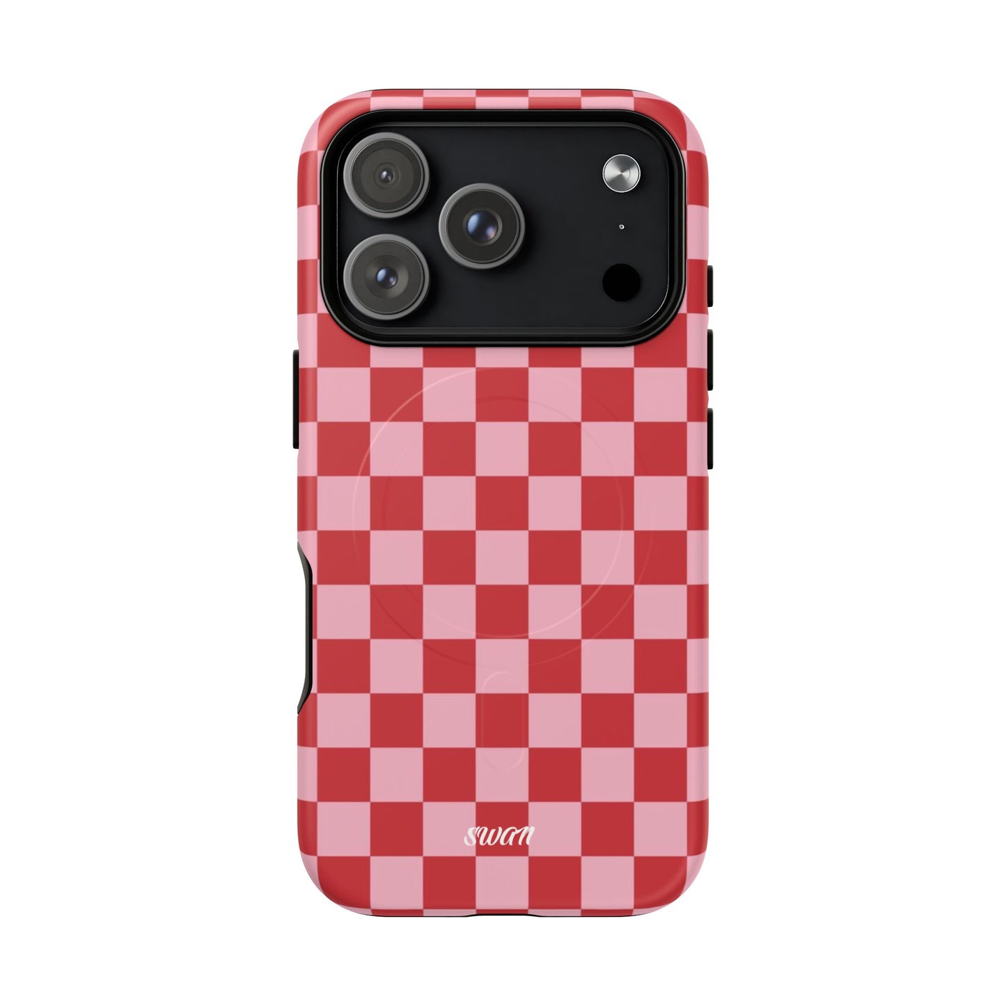 Red Checkerboard (Magsafe) - Swan