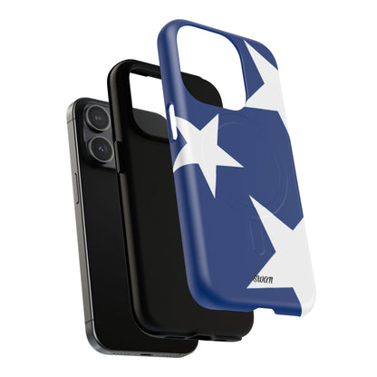 Star Bloom (Blue in White) (Magsafe) - Swan