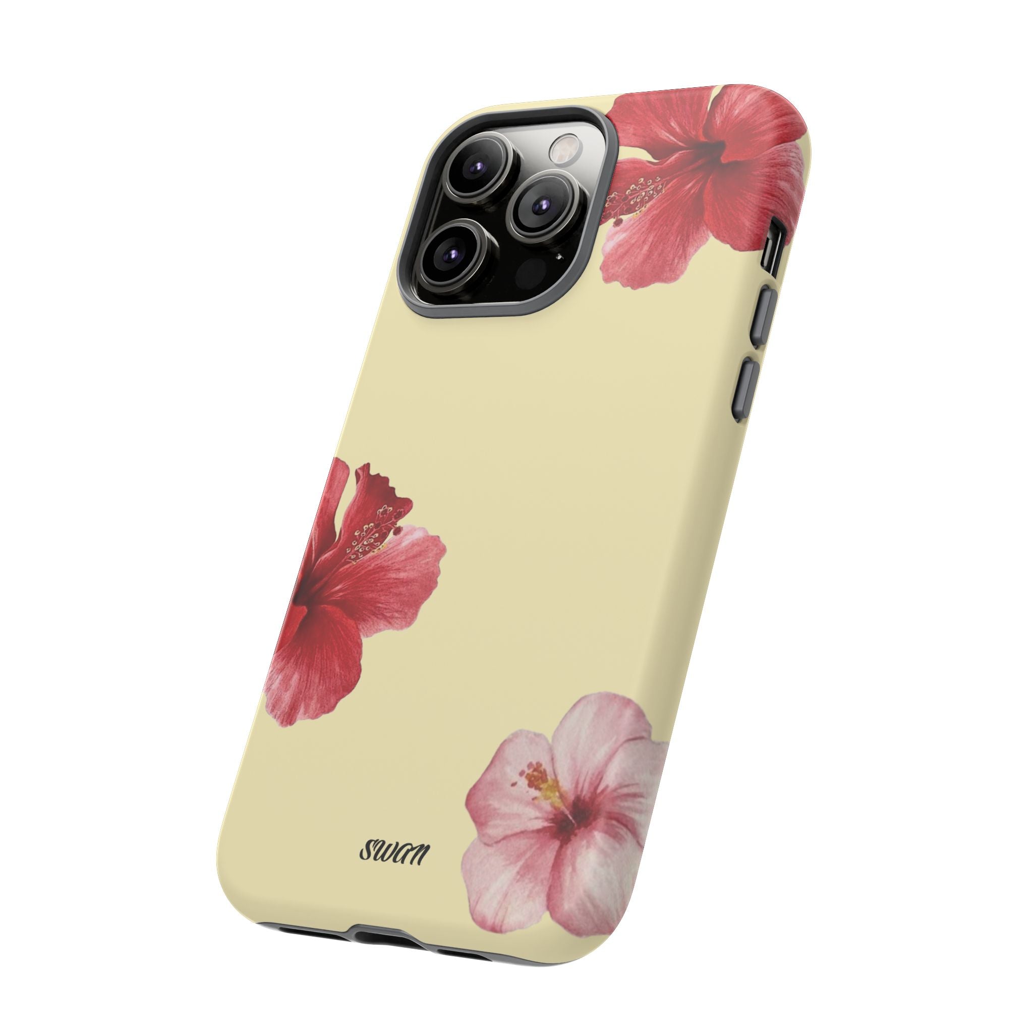 Blumiger Hibiskus (Zartgelb)