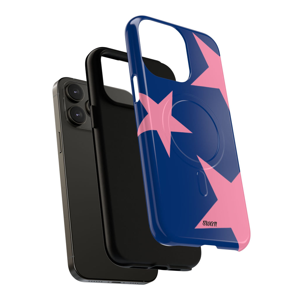 Star Bloom (Pink in Blue) (Magsafe)