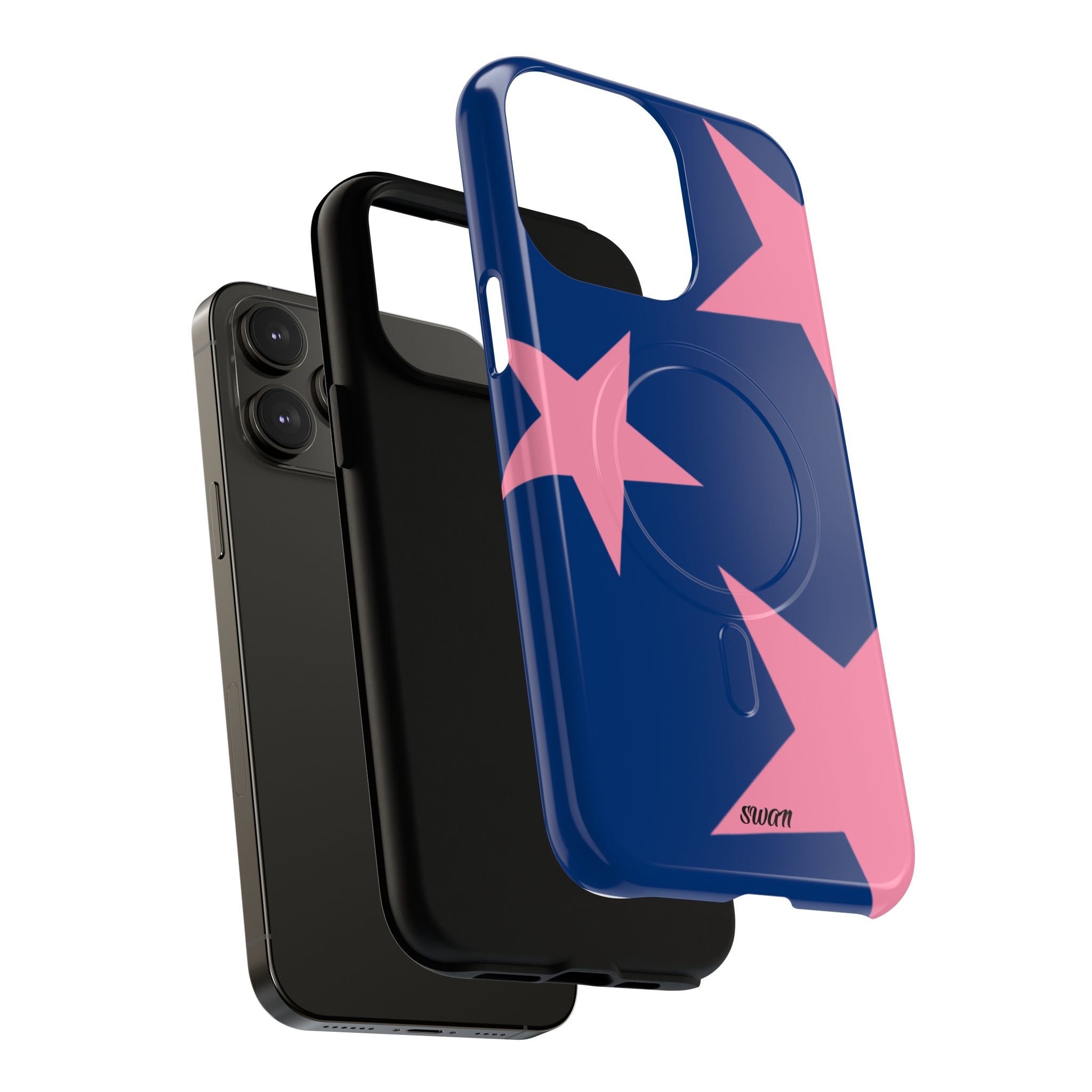 Star Bloom (Pink in Blue) (Magsafe)