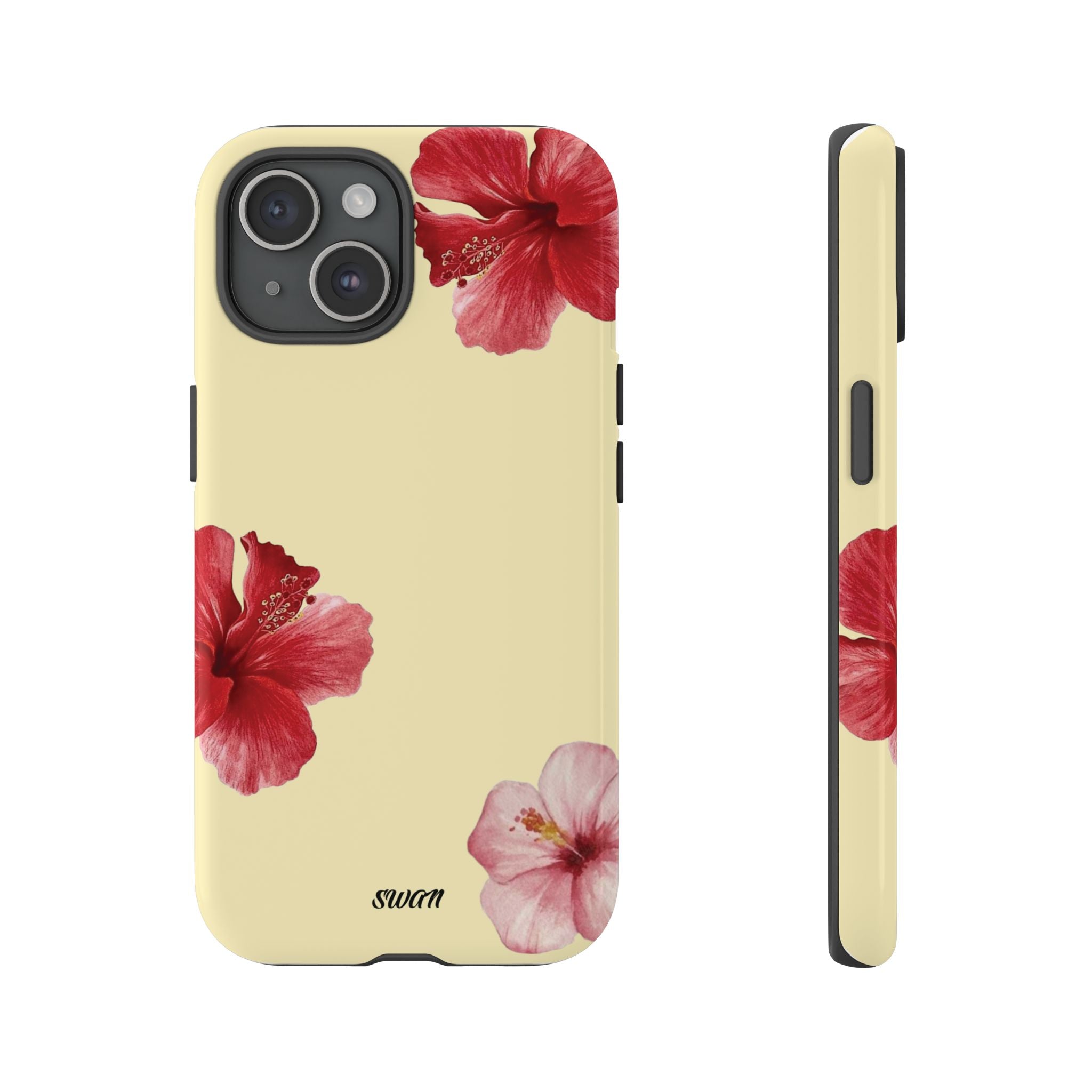 Blumiger Hibiskus (Zartgelb)