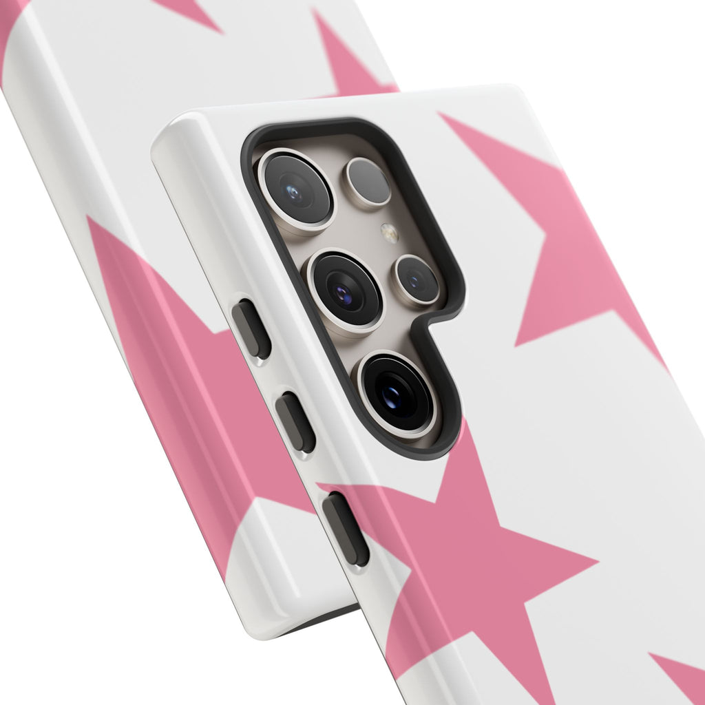 Star Bloom (Pink in White)