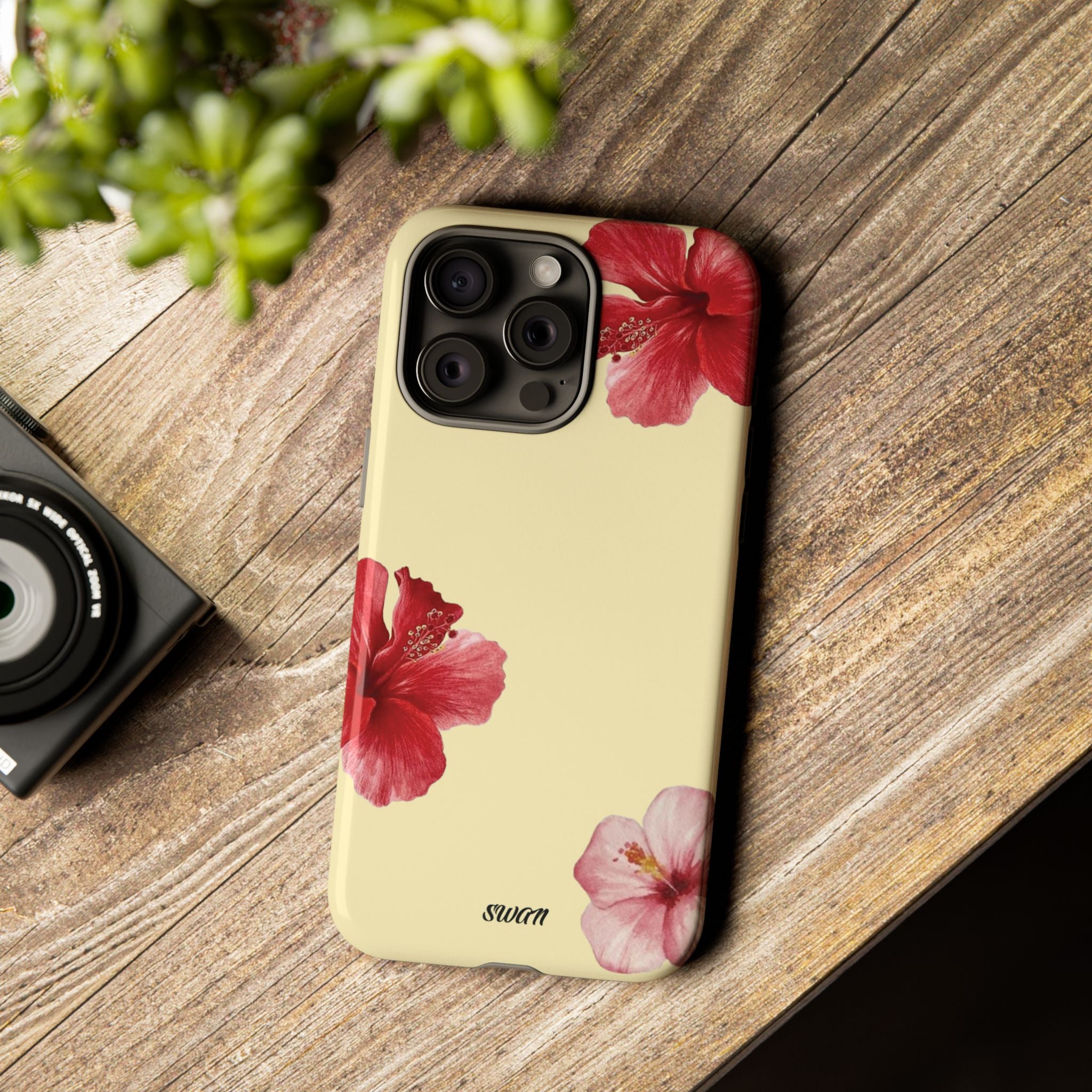 Blumiger Hibiskus (Zartgelb)