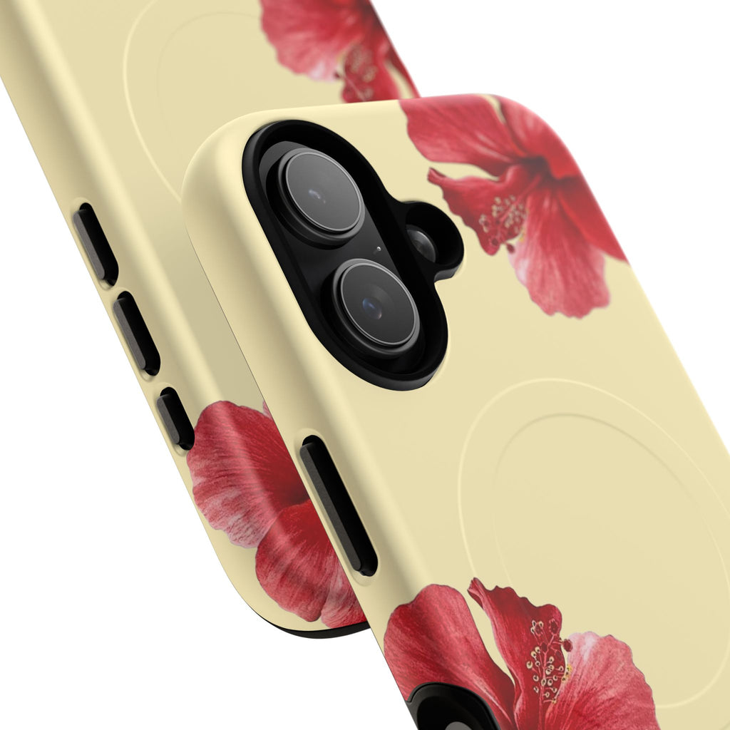 Hibiscus floral (Jaune tendre) (Magsafe)