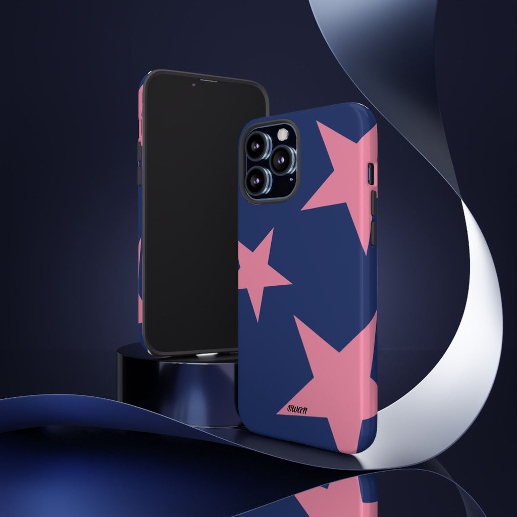 Sternenblüte (Rosa in Blau)