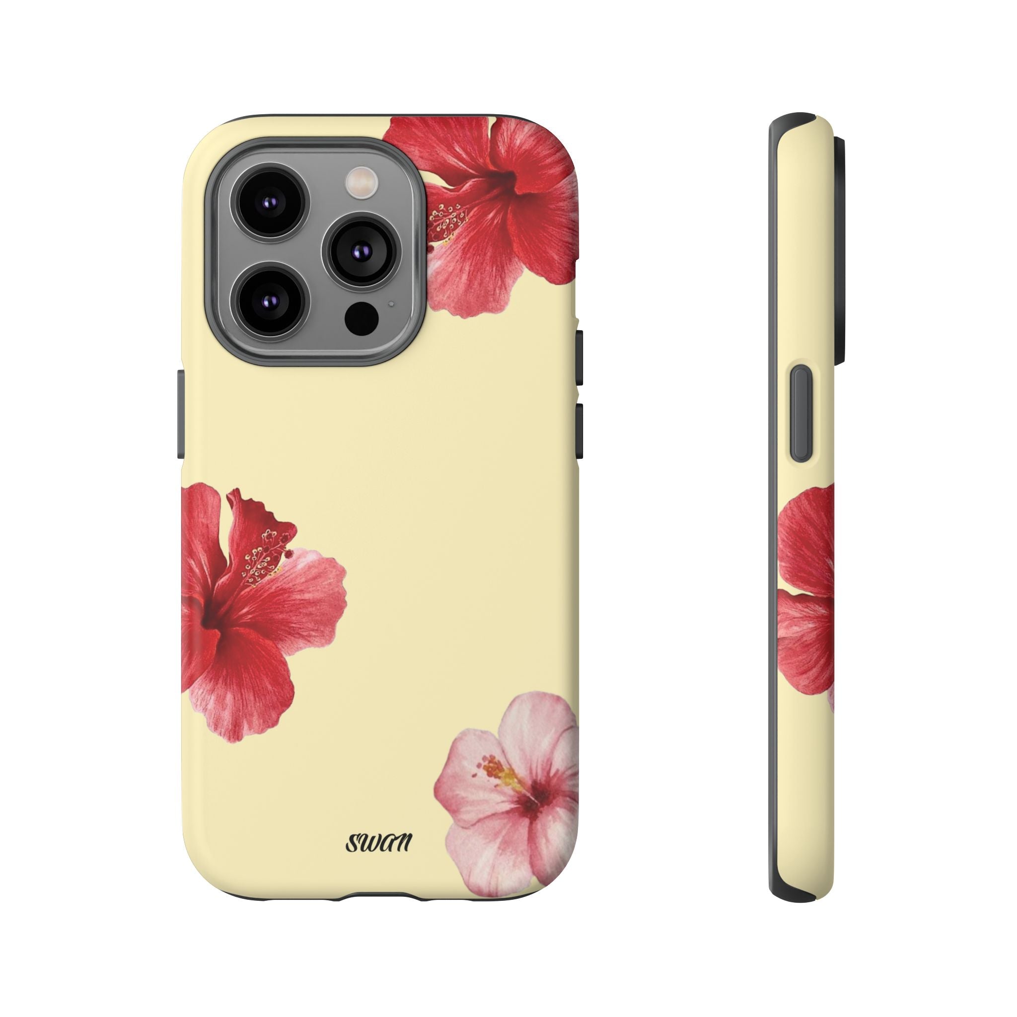 Blumiger Hibiskus (Zartgelb)