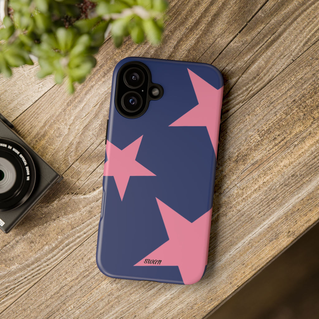 Sternenblüte (Rosa in Blau)