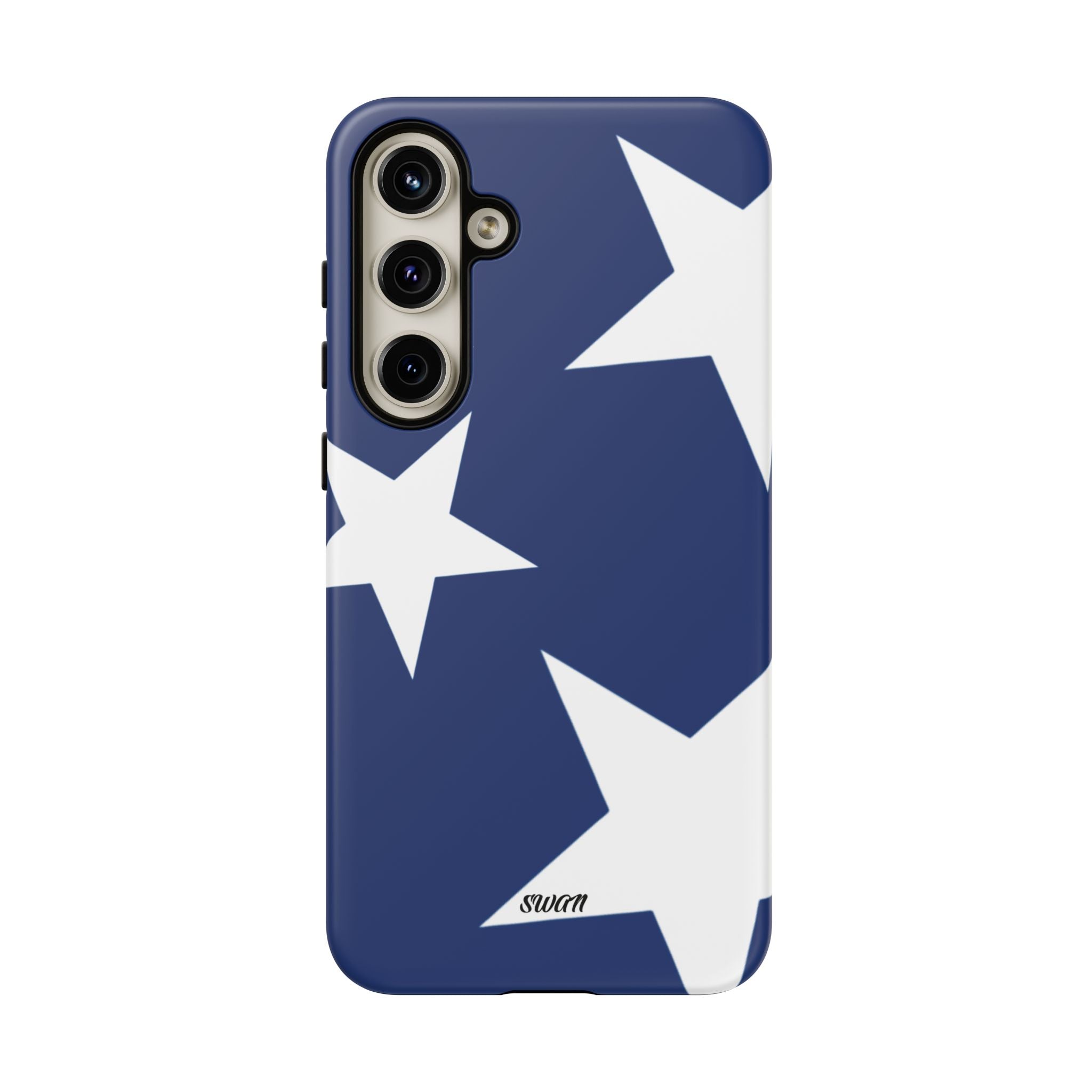 Star Bloom (White in Blue)