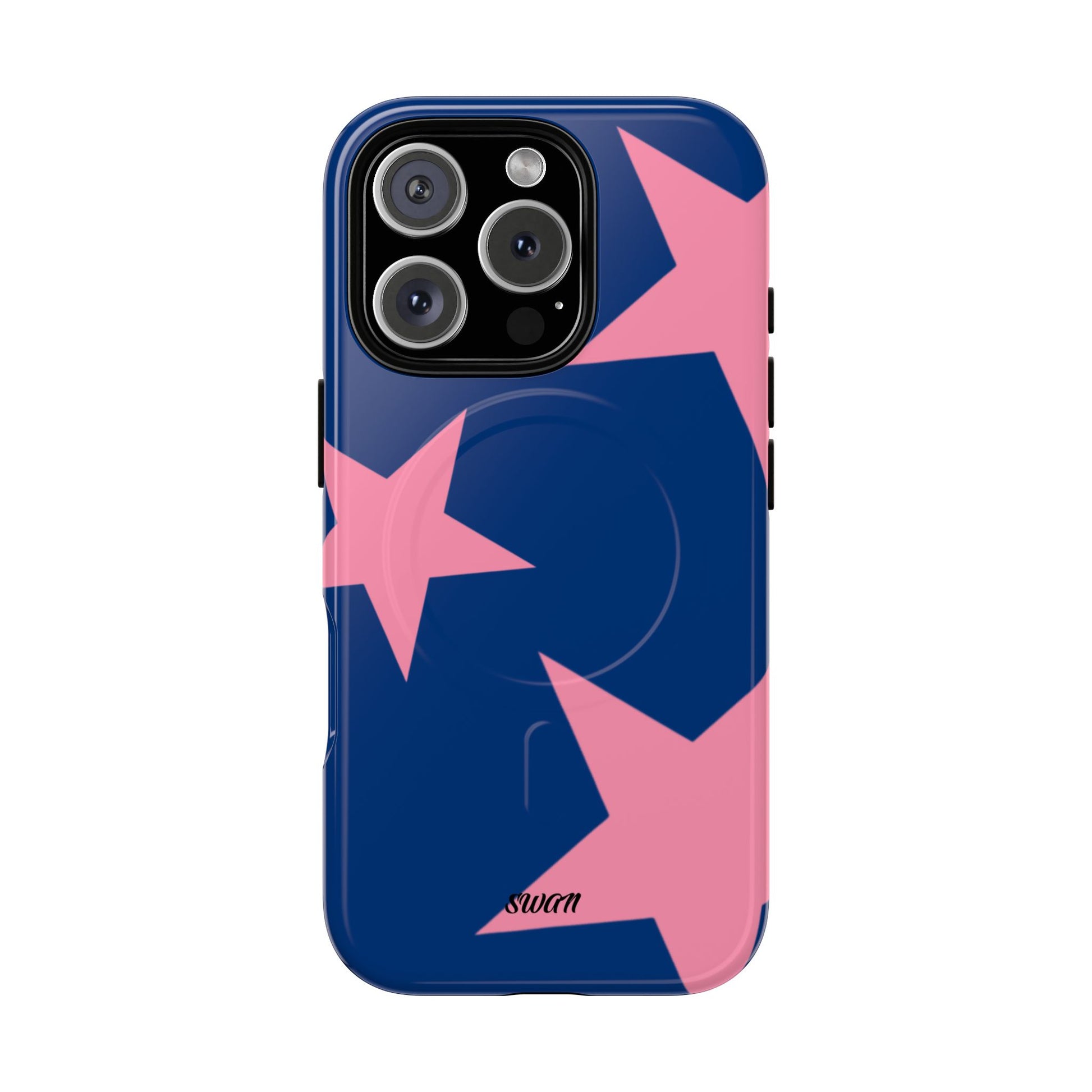 Star Bloom (Pink in Blue) (Magsafe) - Swan