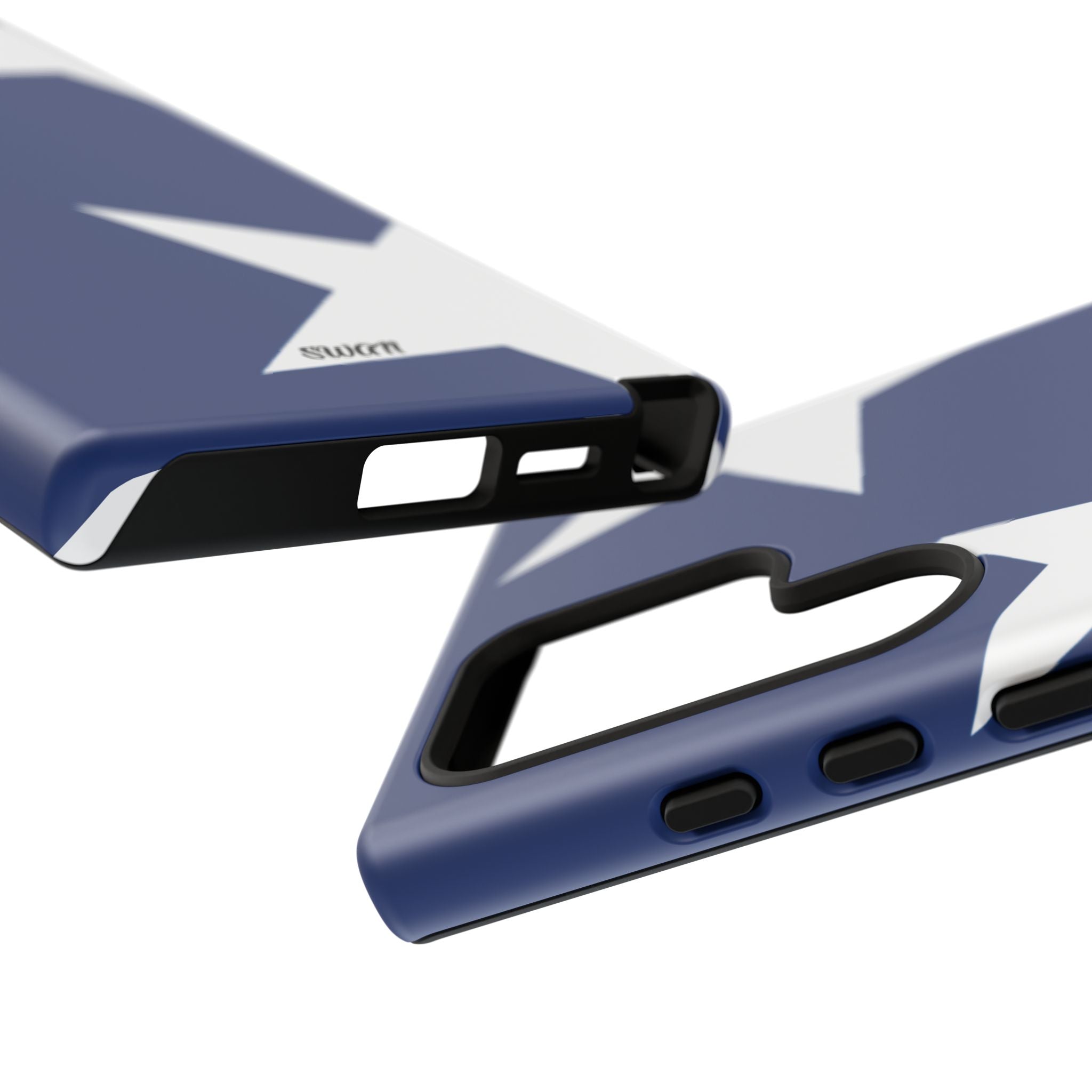 Star Bloom (White in Blue)