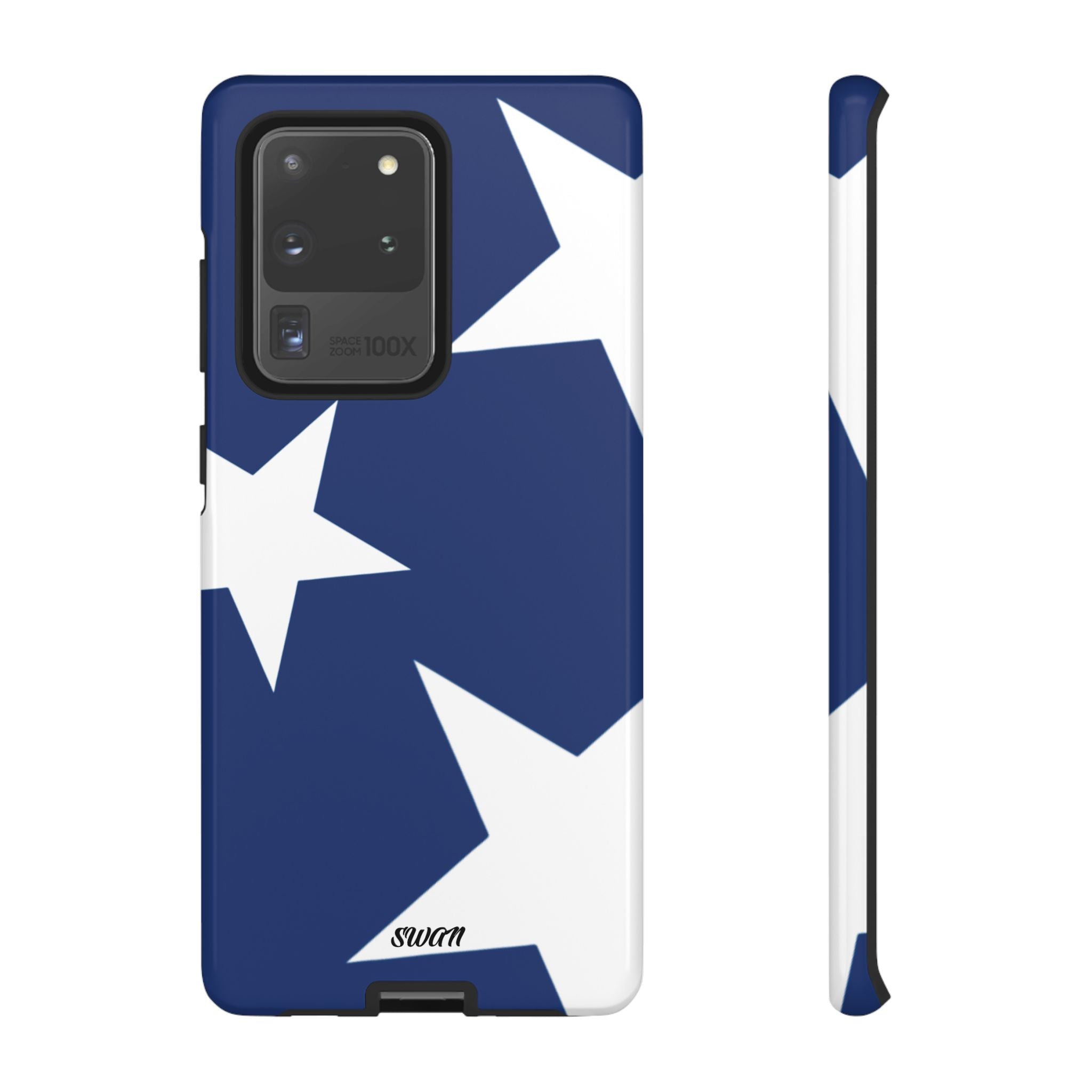 Star Bloom (White in Blue)