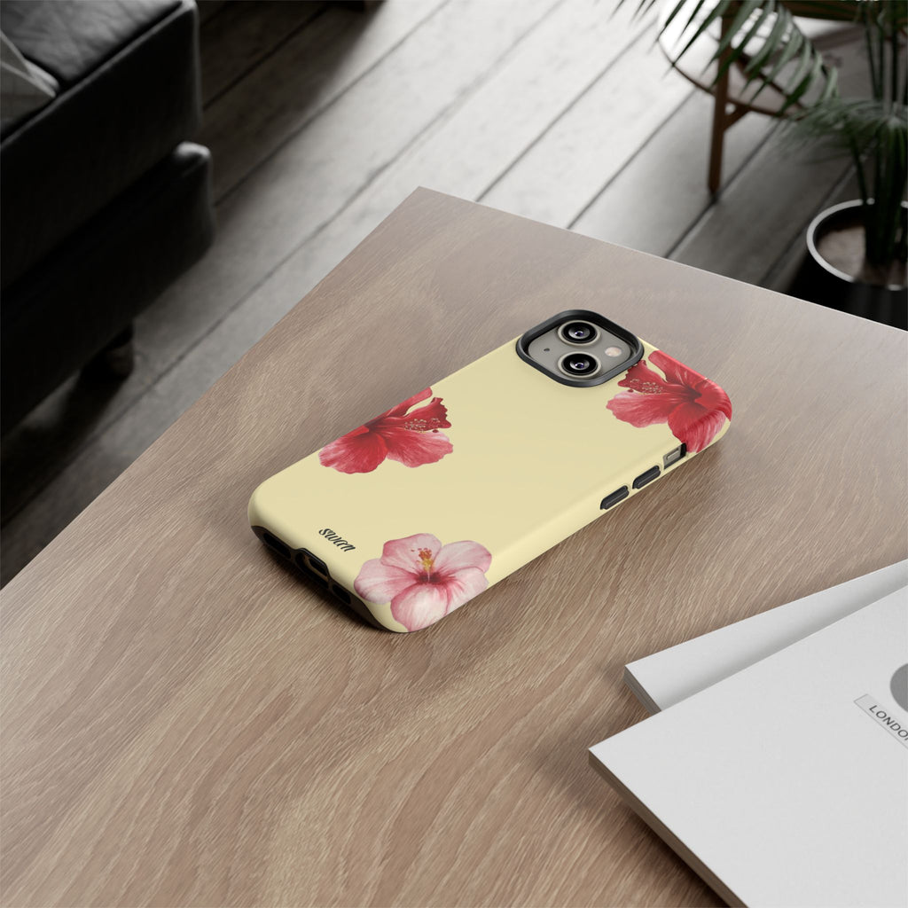 Blumiger Hibiskus (Zartgelb)