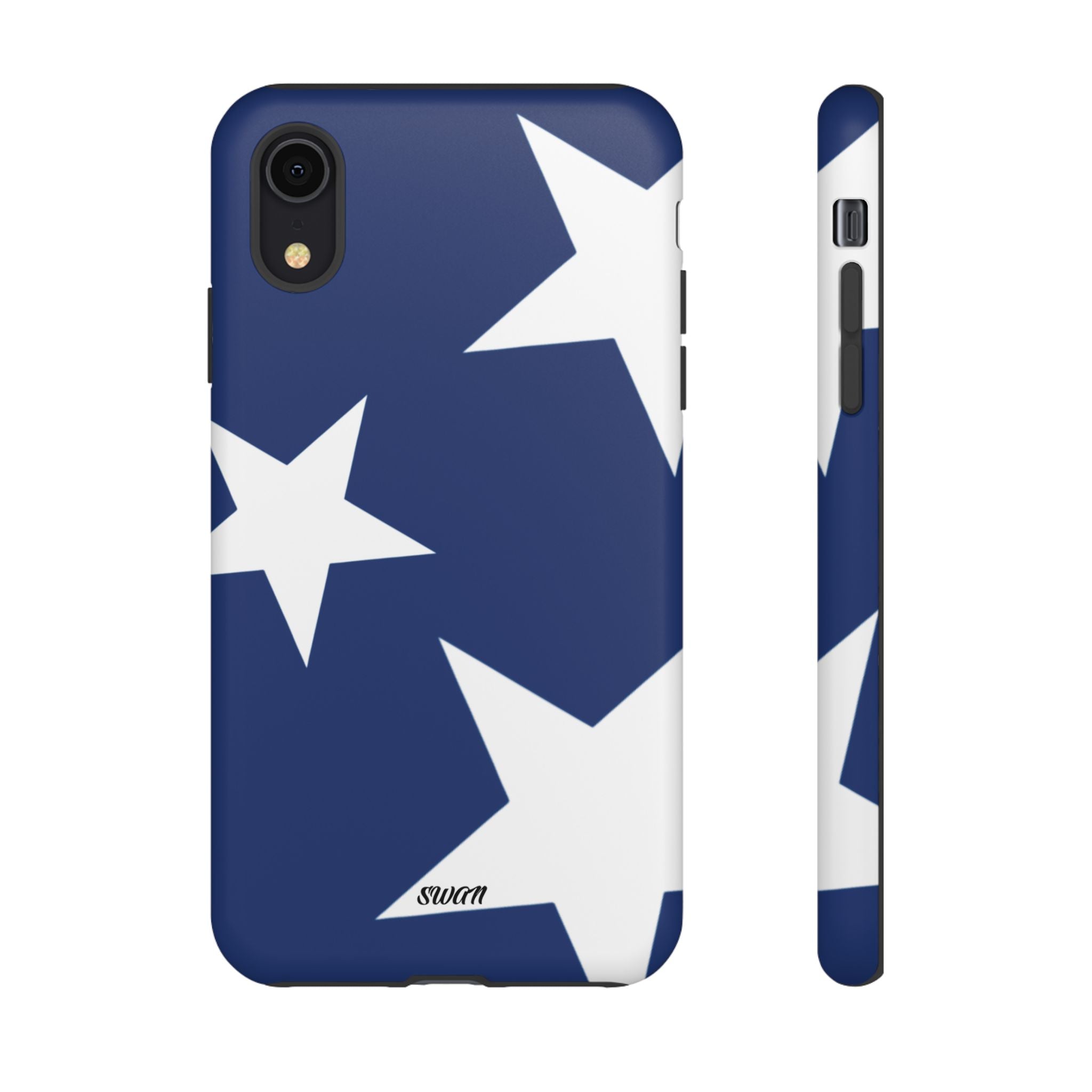 Star Bloom (White in Blue)