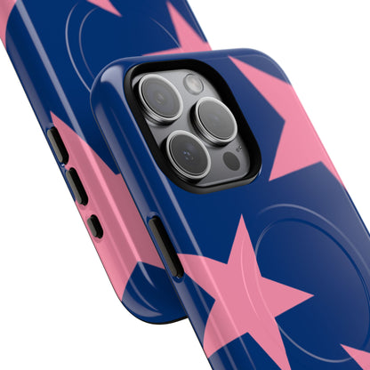 Star Bloom (Pink in Blue) (Magsafe) - Swan