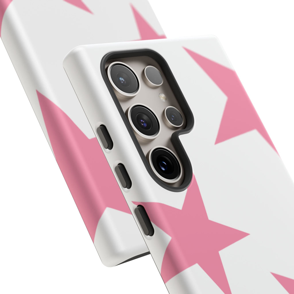 Star Bloom (Pink in White)