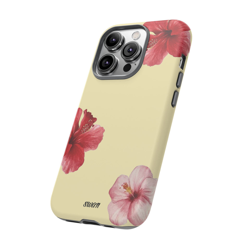 Blumiger Hibiskus (Zartgelb)