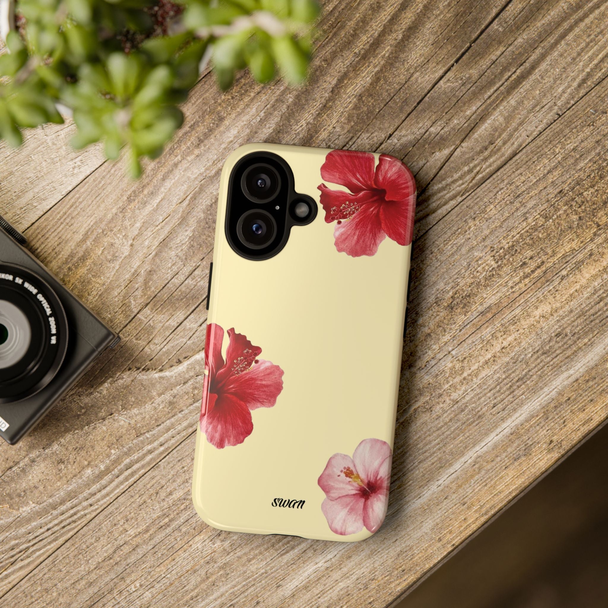 Blumiger Hibiskus (Zartgelb)