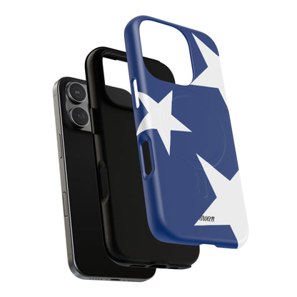 Star Bloom (Blue in White) (Magsafe) - Swan