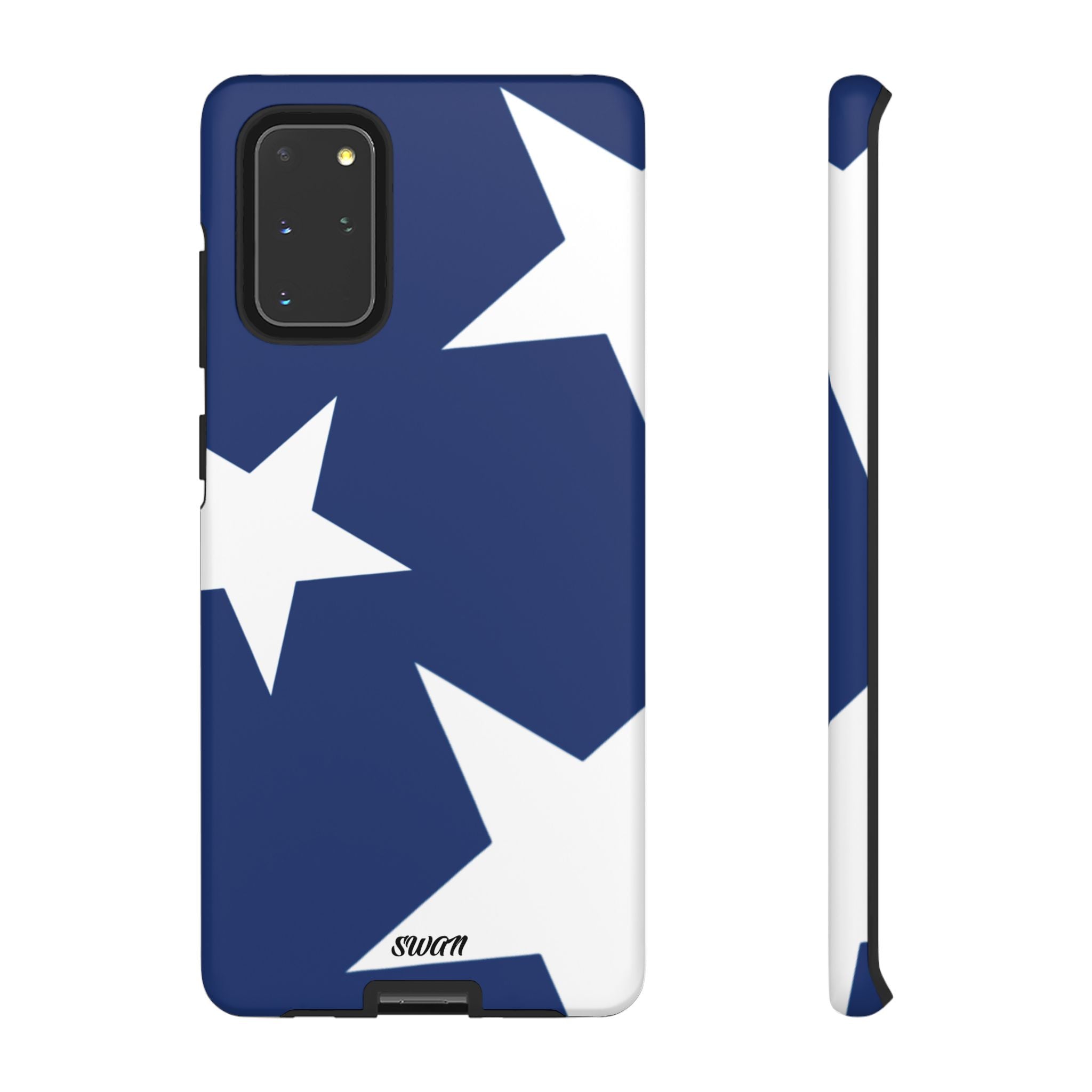 Star Bloom (White in Blue)