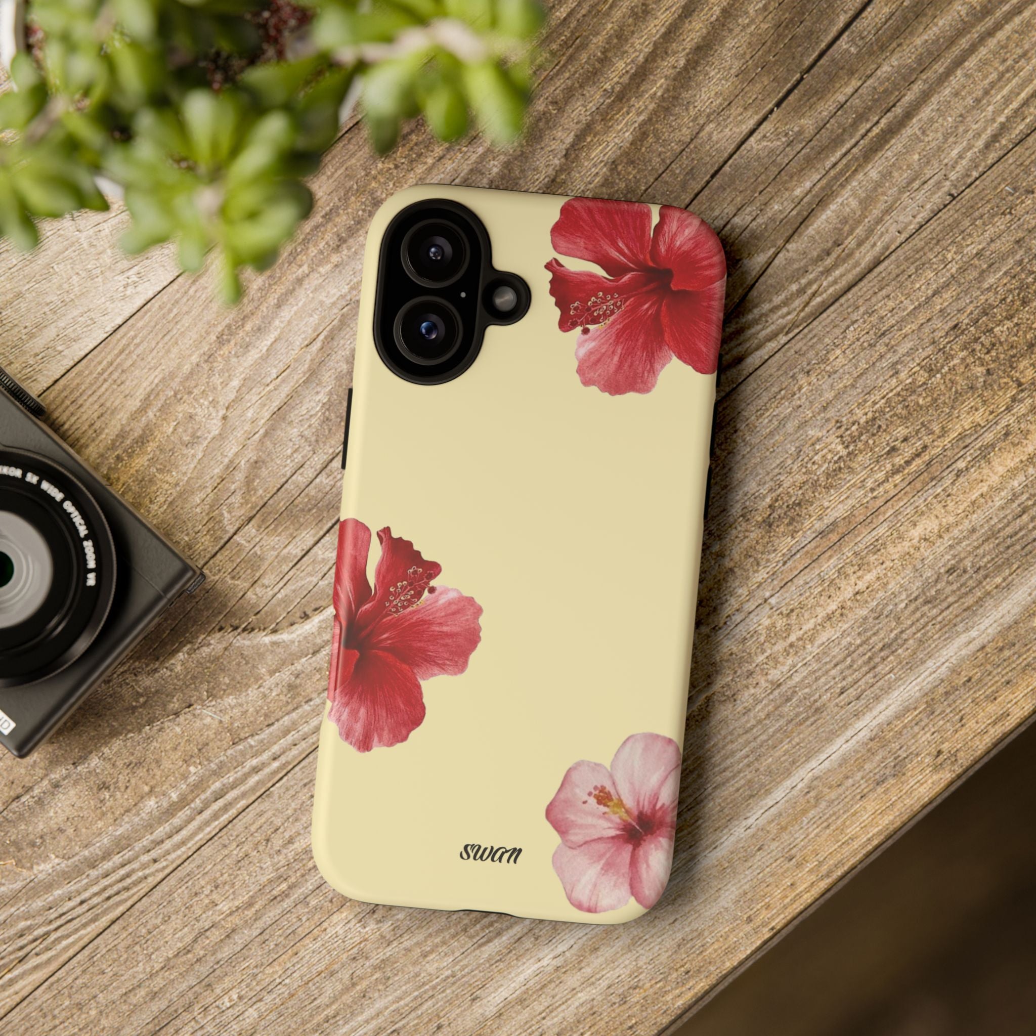 Blumiger Hibiskus (Zartgelb)