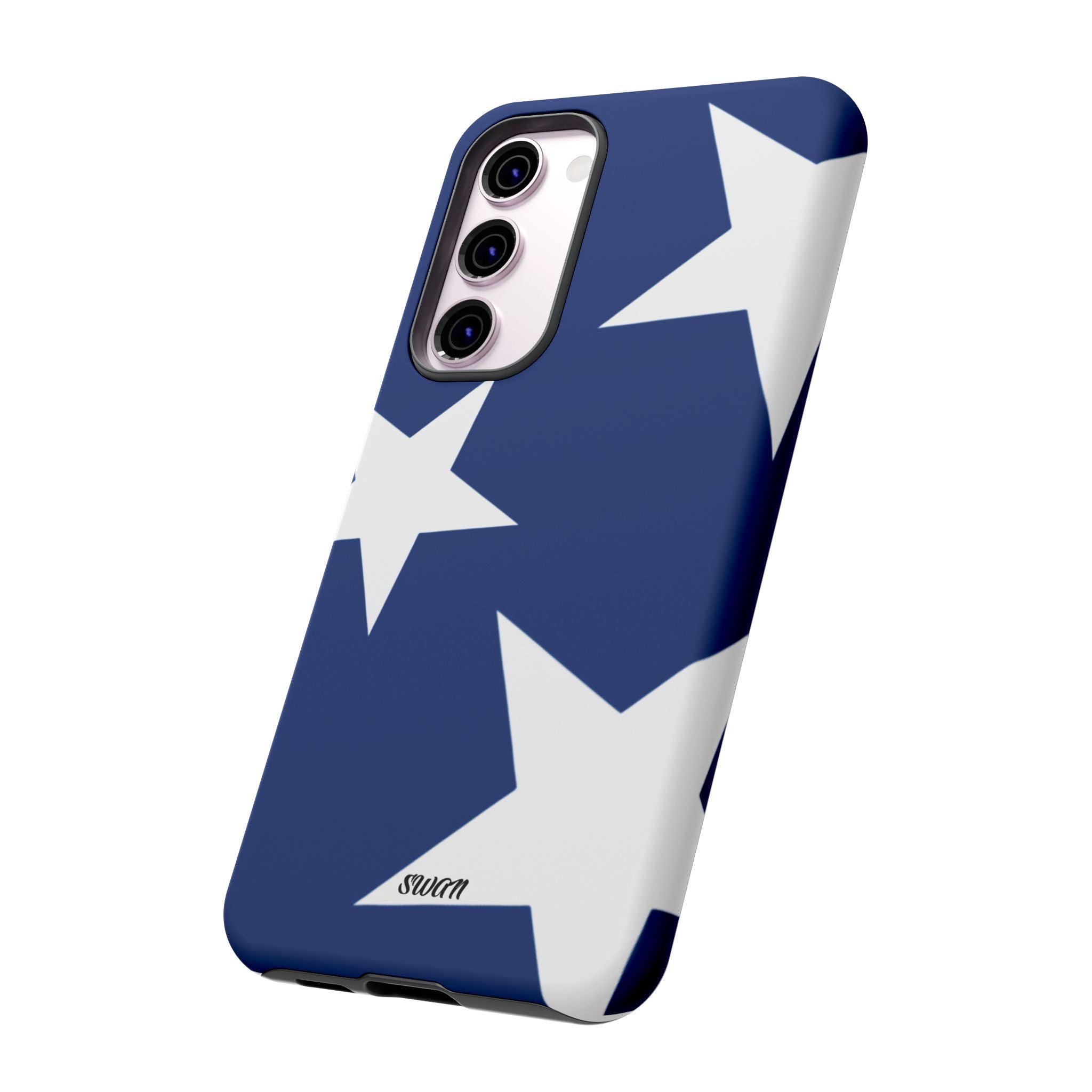 Star Bloom (White in Blue)