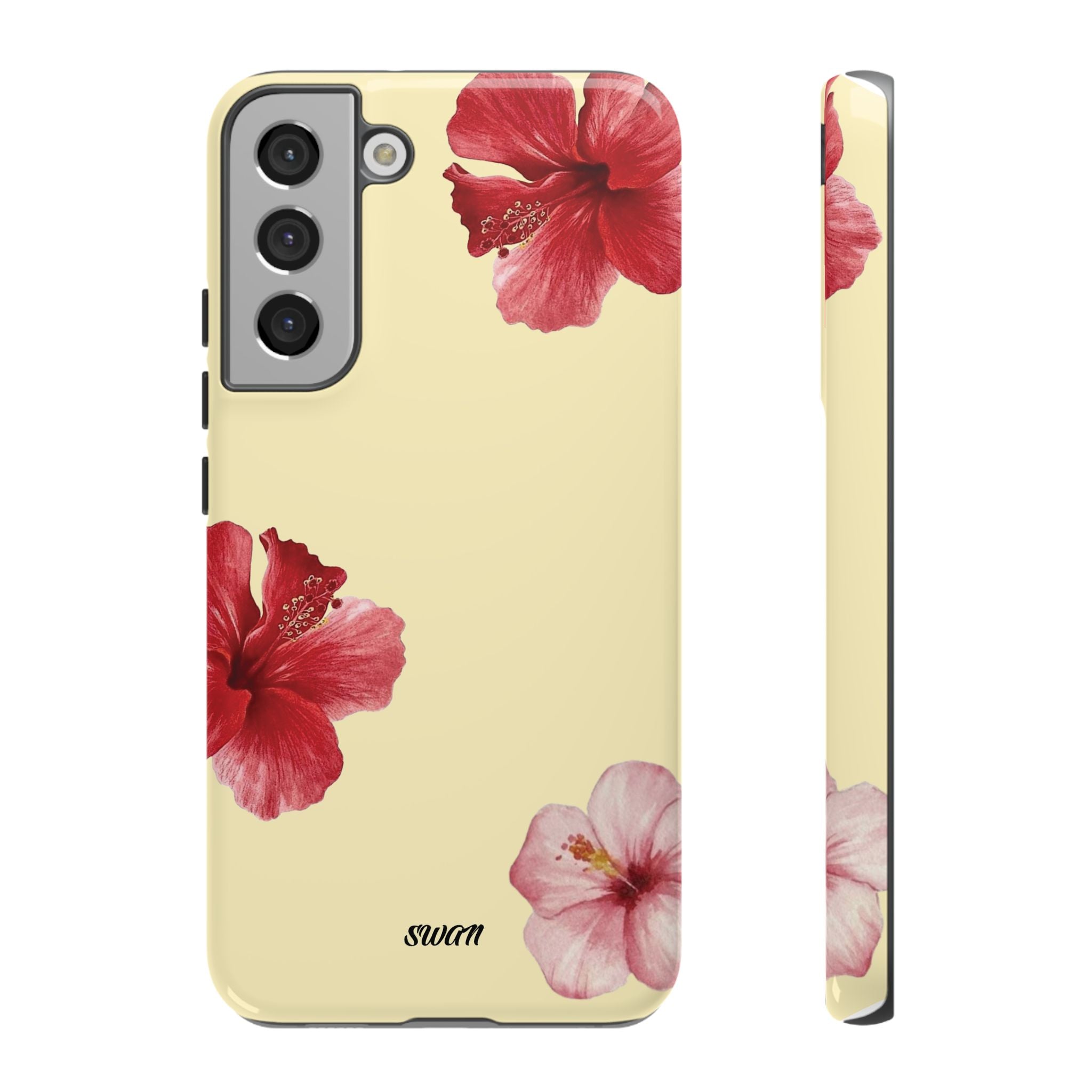 Blumiger Hibiskus (Zartgelb)