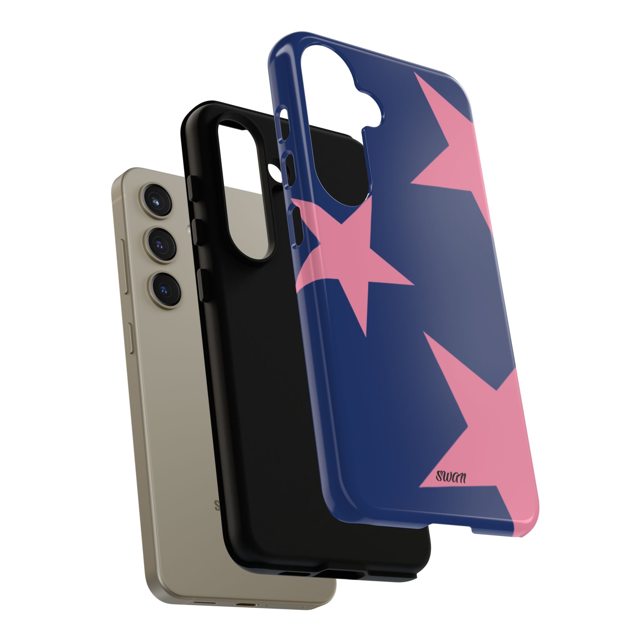 Sternenblüte (Rosa in Blau)