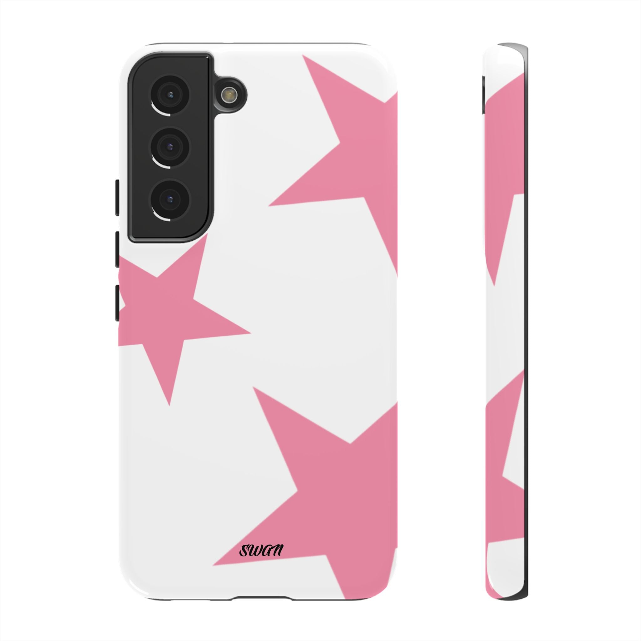 Star Bloom (Pink in White)