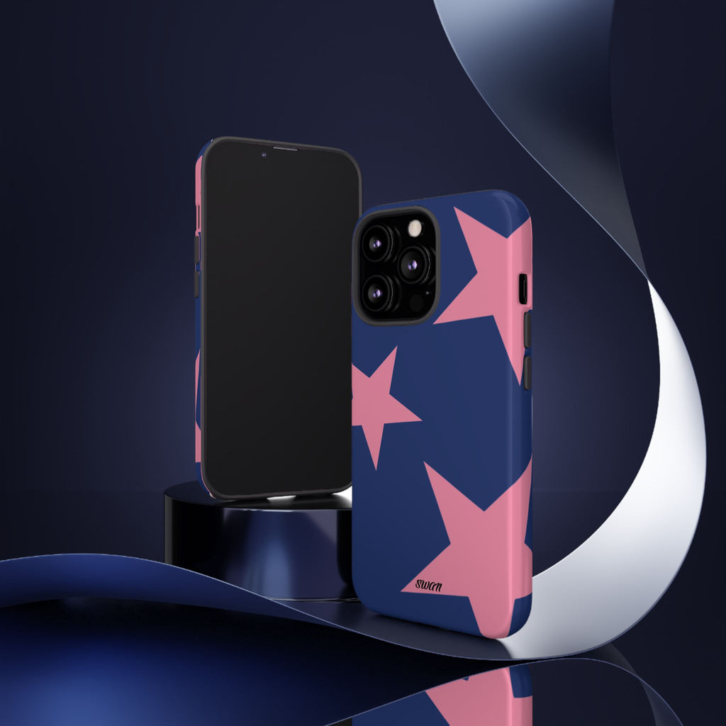 Sternenblüte (Rosa in Blau)