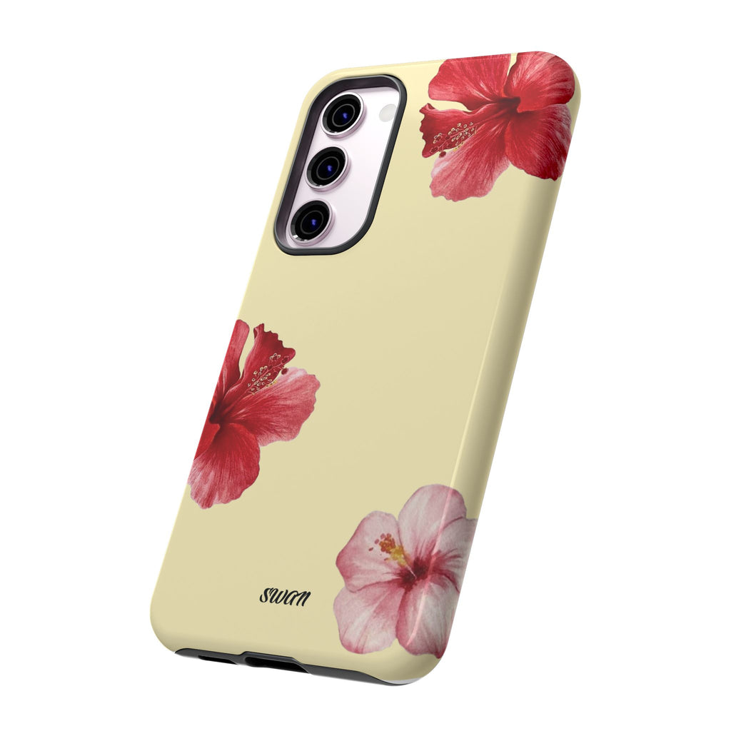 Blumiger Hibiskus (Zartgelb)