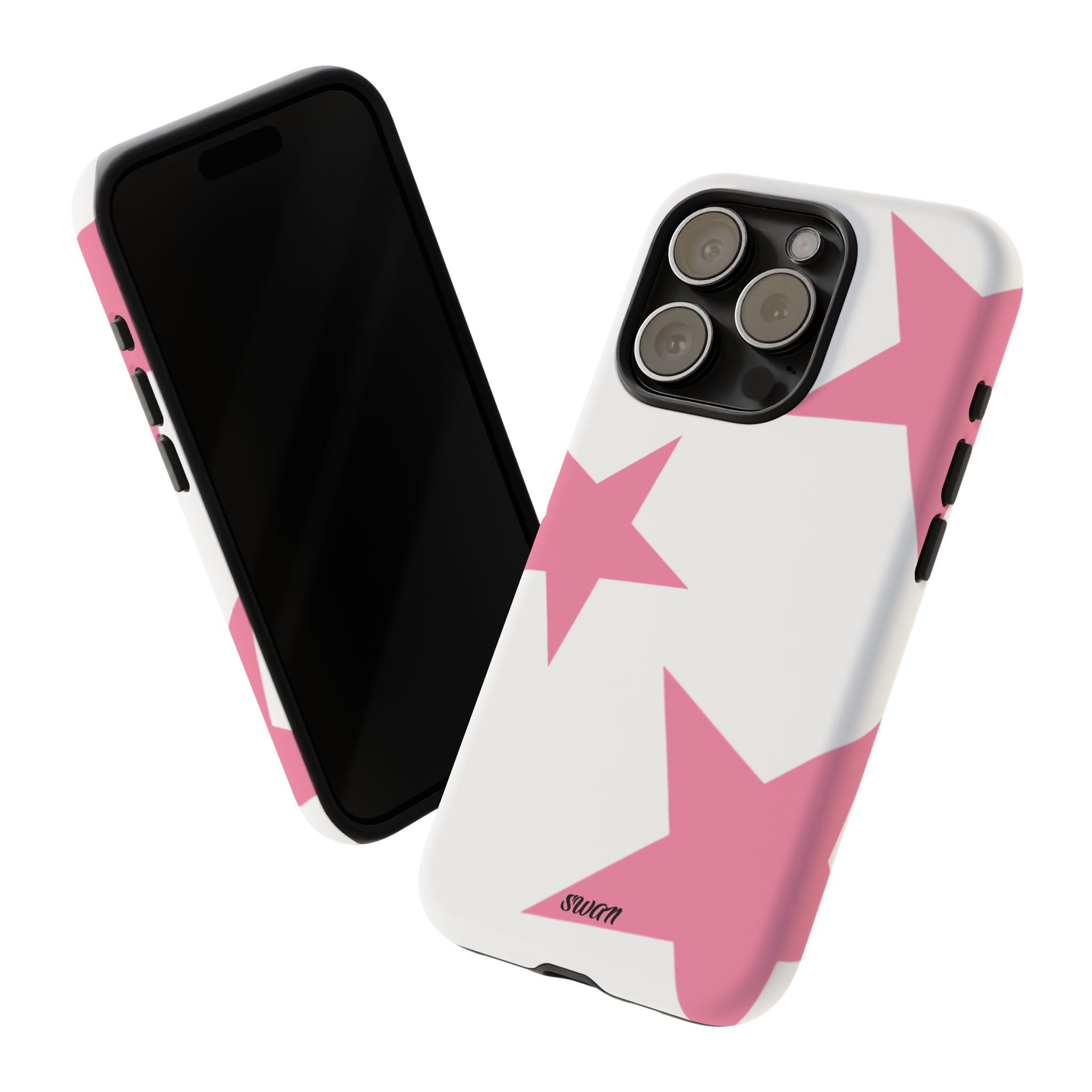 Star Bloom (Pink in White)