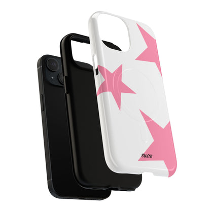 Star Bloom (Pink in White) (Magsafe) - Swan