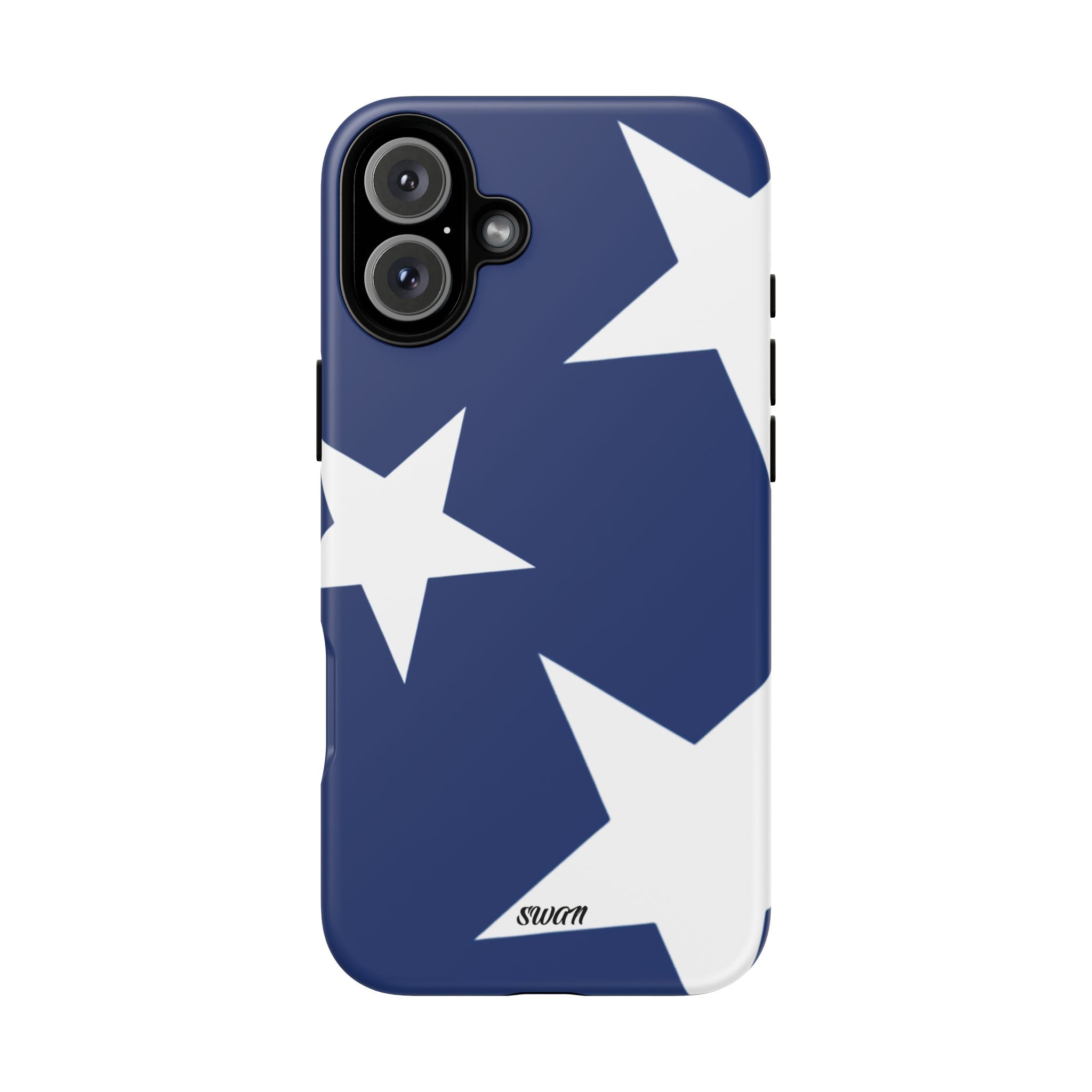 Star Bloom (White in Blue)