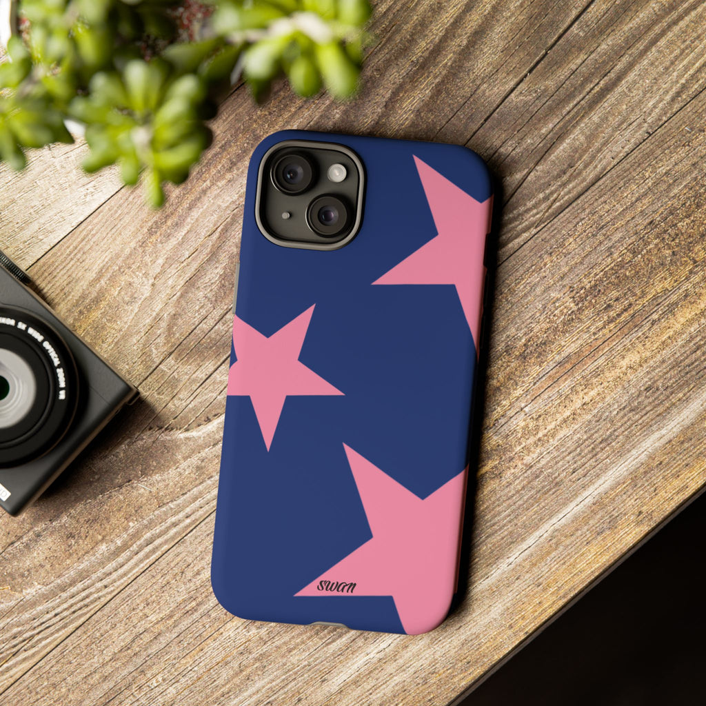 Sternenblüte (Rosa in Blau)