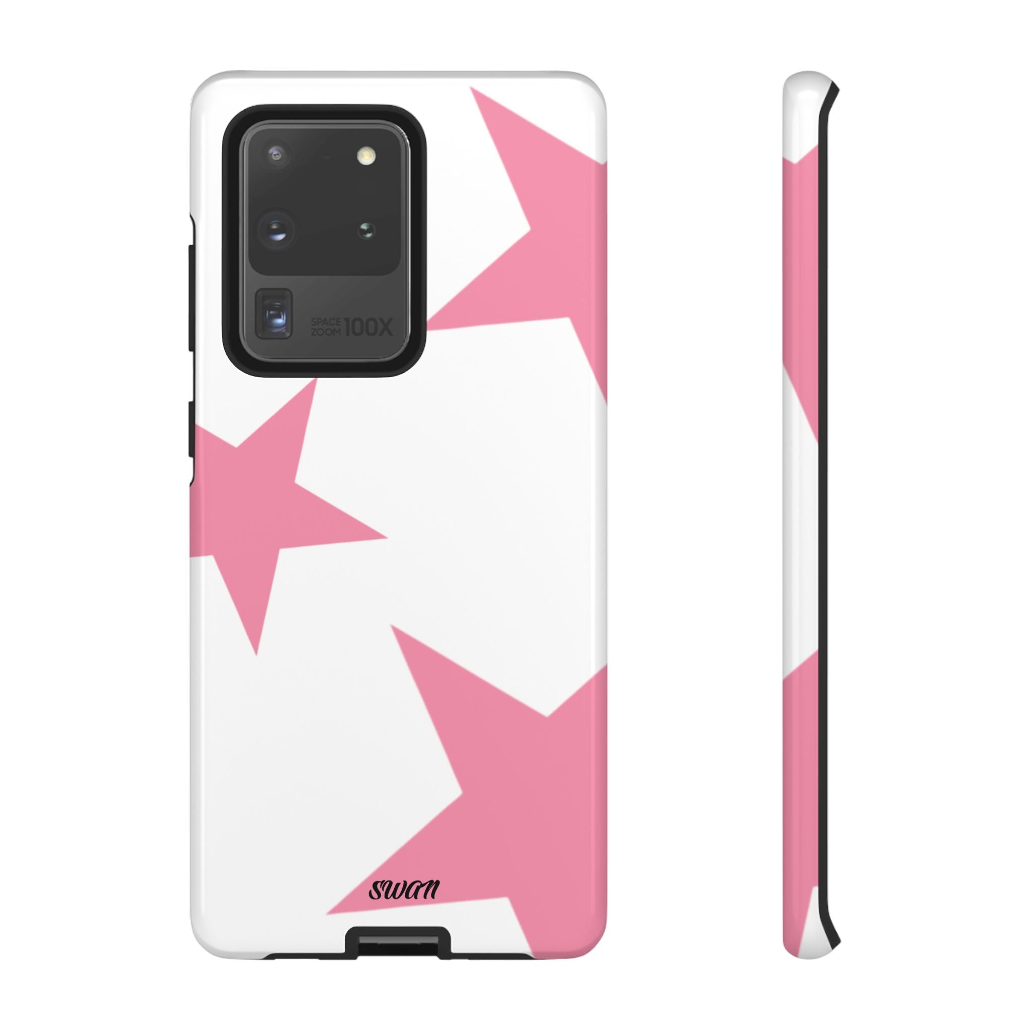Star Bloom (Pink in White)