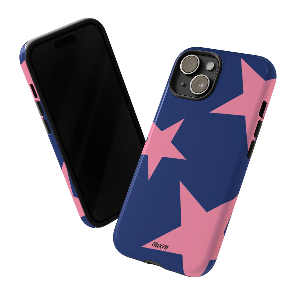 Sternenblüte (Rosa in Blau)