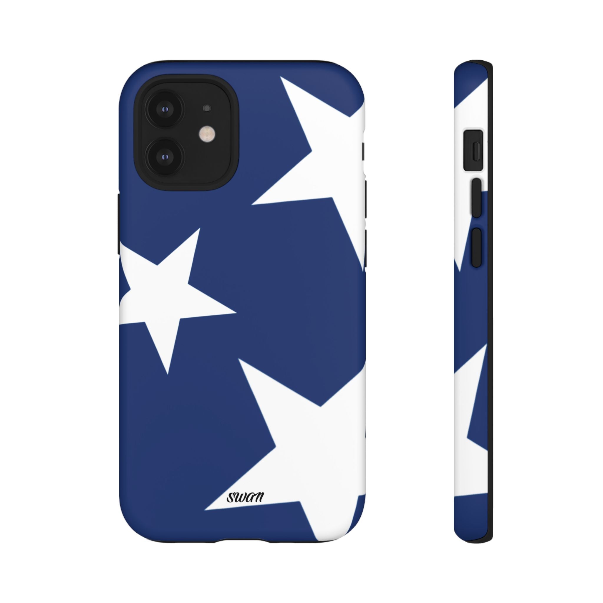 Star Bloom (White in Blue)